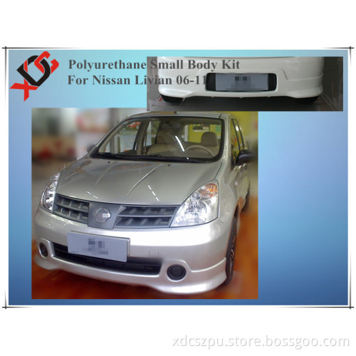 Small Body Kit with F/R Bumper Lip & Skirts for 06-11 Nissan Livian